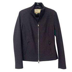 Burberry  Women's Wool Jacket Black/Charcoal Size M